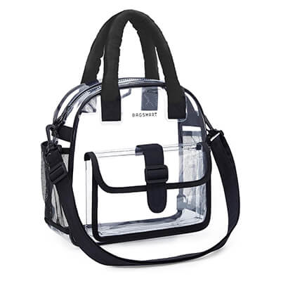 Clear Stadium Crossbody Tote Bag