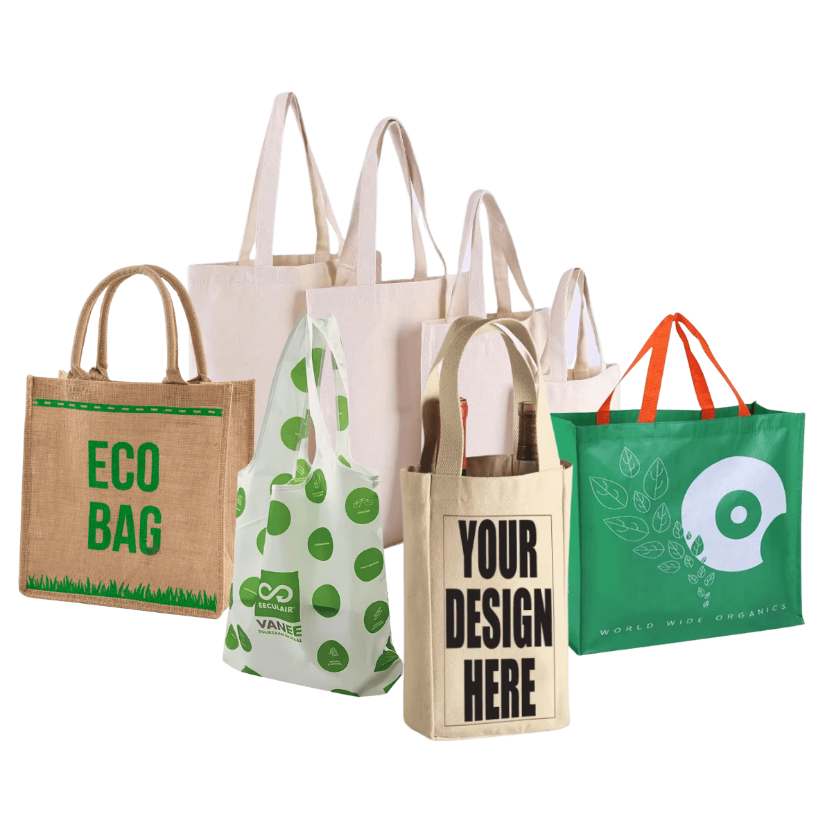 custom tote bags hero image